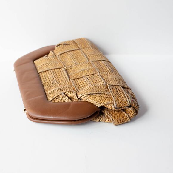 THEMOIRè Straw Brown Bios Bag - Picture 8 of 9